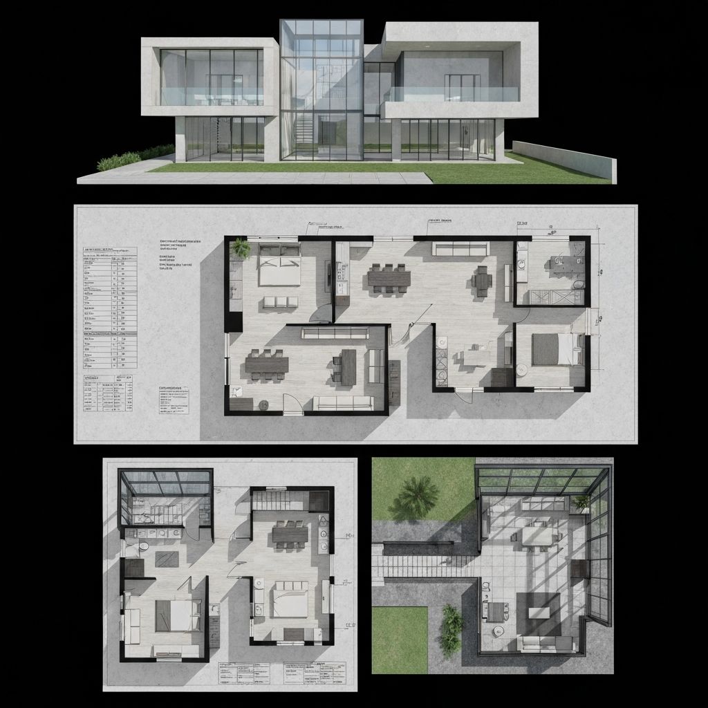 Building Plans (2D & 3D)
