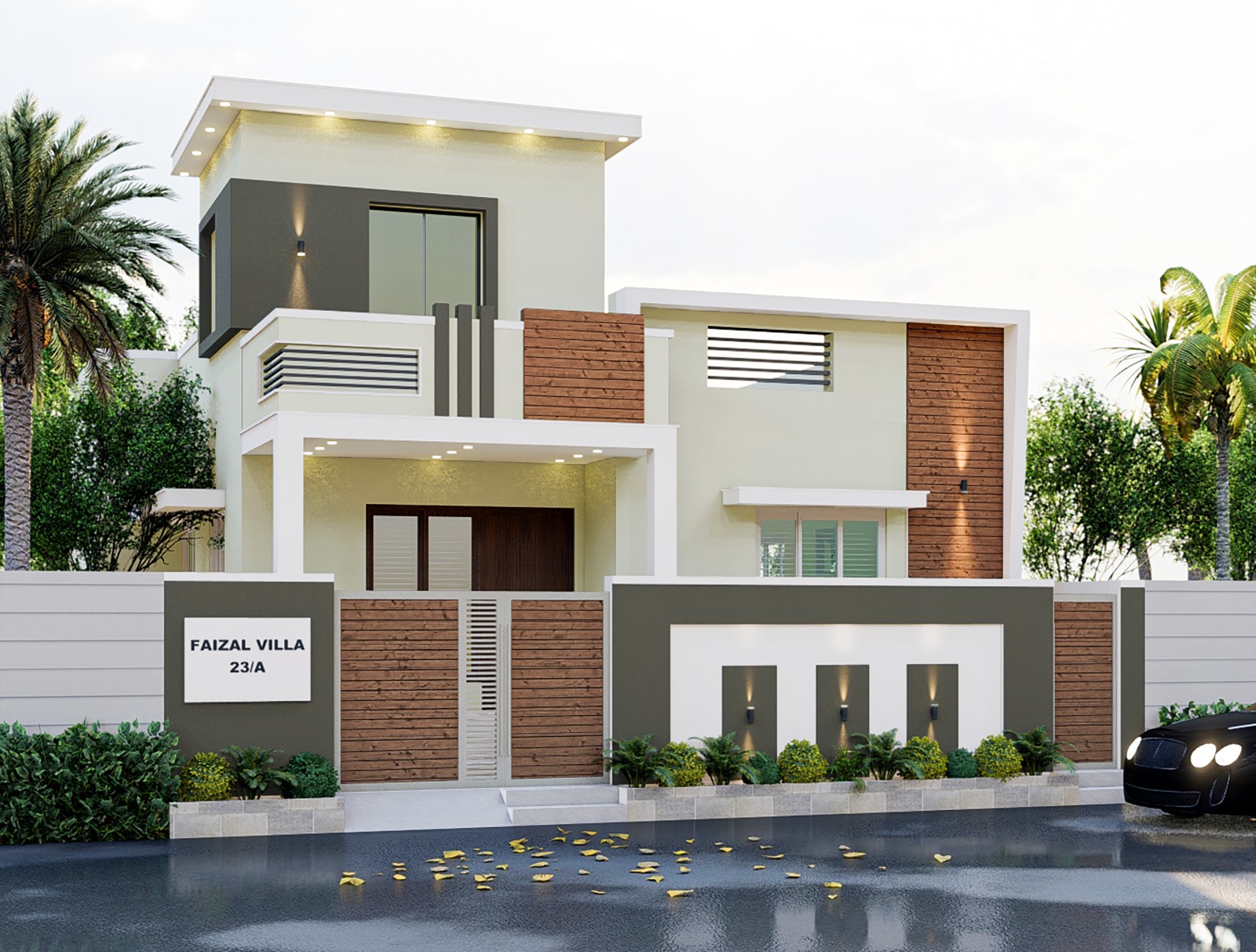 Faizal Villa - Modern Residential Project